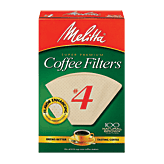 Melitta Coffee Filters #4 Cone Natural Brown Full-Size Picture